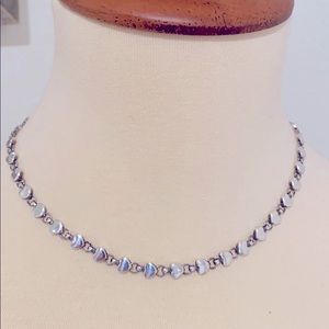 Tiffany and Co solid silver heart necklace